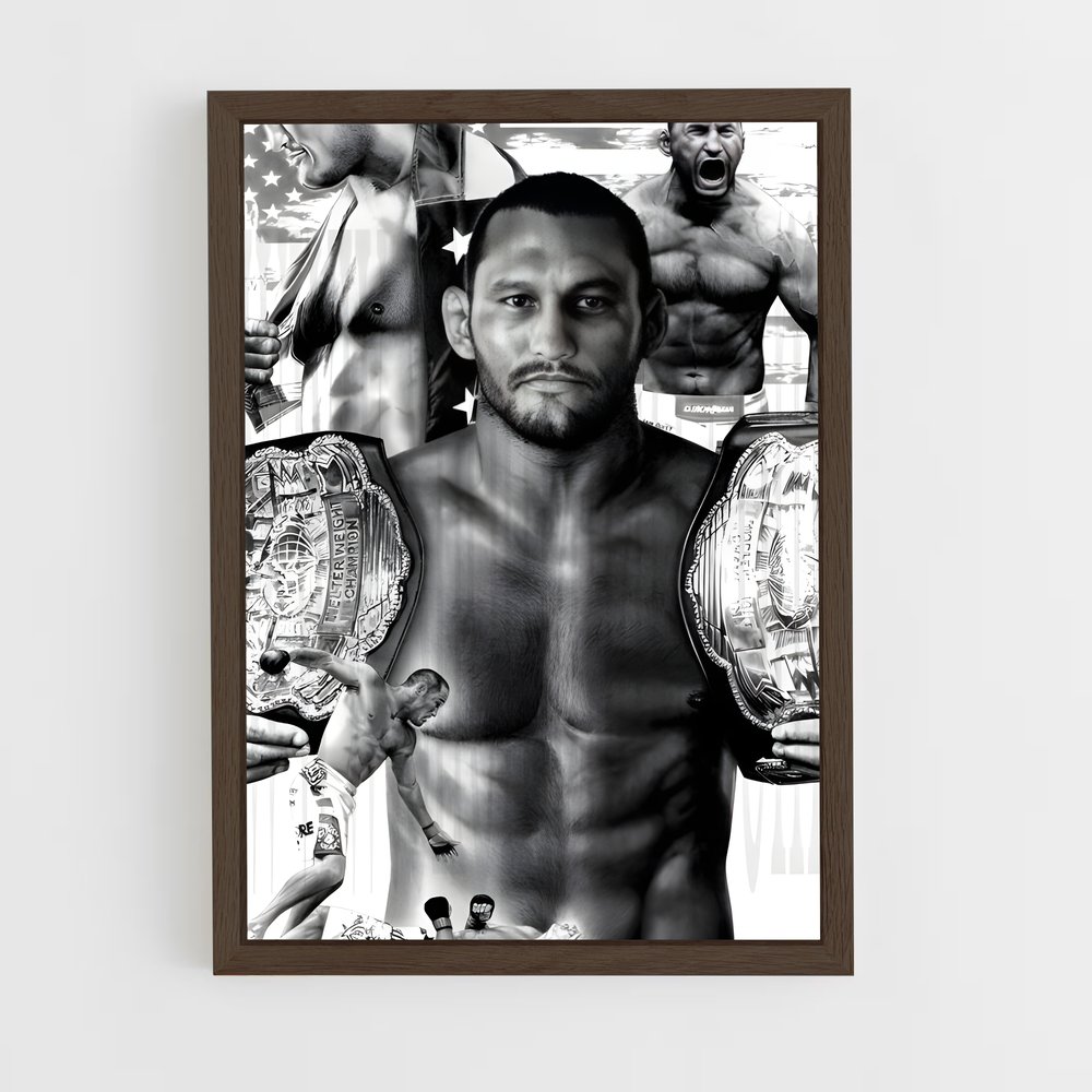 Poster Le Duel des Ceintures – affiche MMA (vue 5)